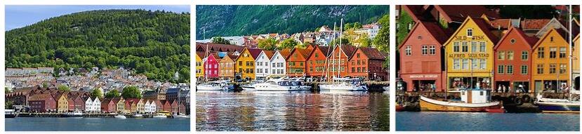 Attractions in Bergen, Norway